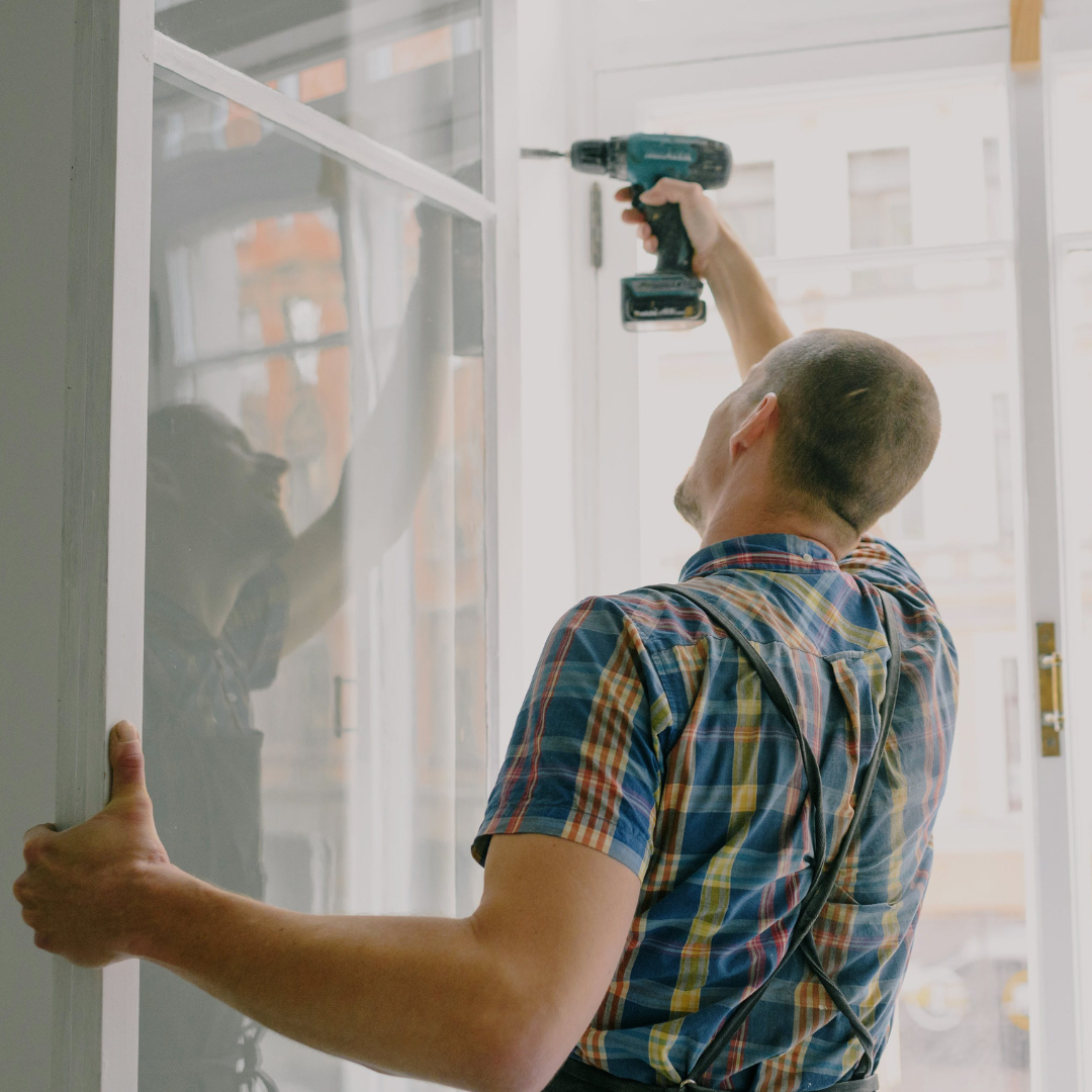 Putting in doors